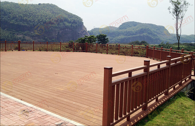 Outdoor engineered Wood Plastic Composite Fencing, Decking and Pergola