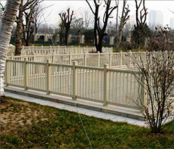 White Hotel WPC Fencing and Pergola