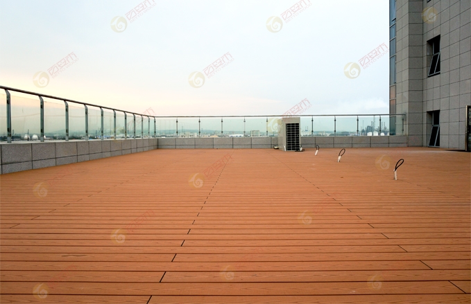 3D WPC Decking Balcony Sweden