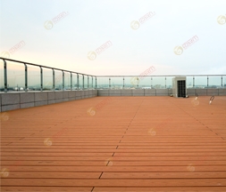 3D WPC Decking Balcony Sweden