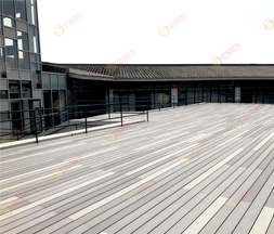 Hotel WPC Decking Platform in England