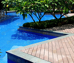 Swimming Pool WPC Decking Floor USA