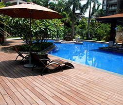 Swimming Pool WPC Decking Floor USA